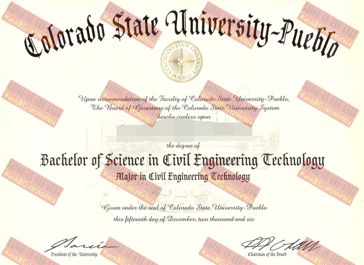 做个科罗拉多州立大学普韦布洛分校文凭
