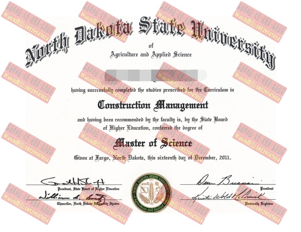 做个精仿北达科他州立大学学位证书学位证书