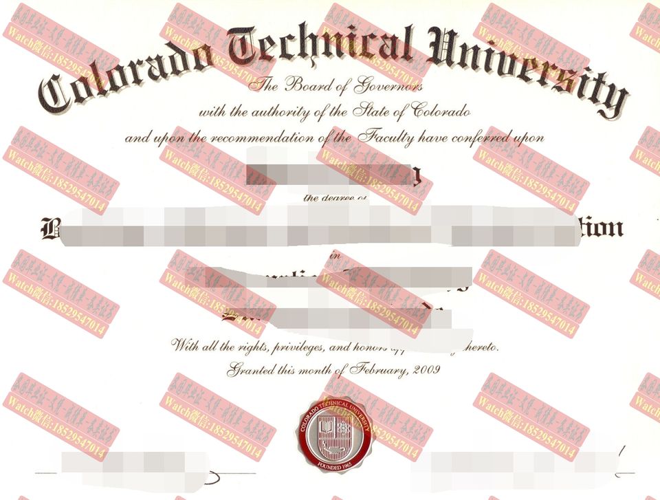 制作科罗拉多理工大学文凭学位