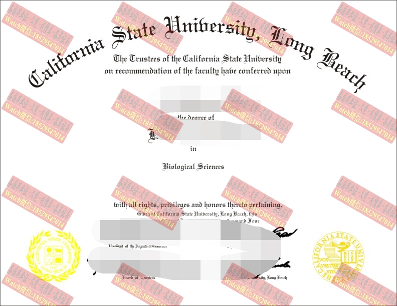 高仿购买订购加州大学长滩分校学位证书文凭学位证书